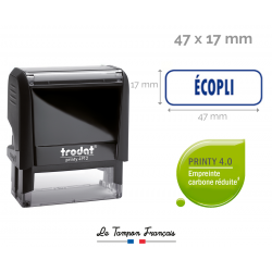 Tampon Trodat Xprint - ECOPLI - Encrier bleu