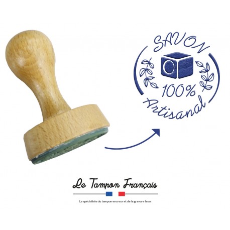 Tampons rond en bois - Savon 100% artisanal